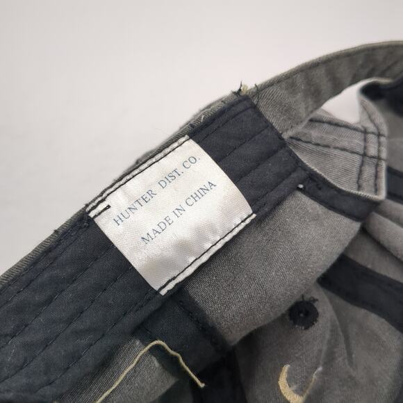 Hilton Head Island Baseball Cap Gray One Size Adjustable Embroidered 6 Panel - Picture 9 of 9